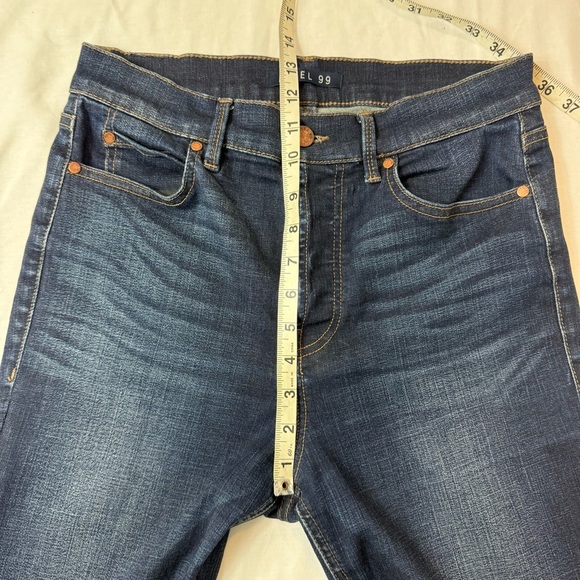 Level 99 Women’s Dark Blue Jeans Size 29 - Picture 9 of 11